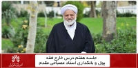 جلسه هفتم سال ۱۴۰۰ درس خارج فقه پول و بانک + فایل جلسه