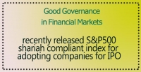 Recently Released S&P500 Shariah-Compliant Index for IPO
